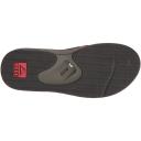 Reef Fanning Flip Flops - Grey & Light Blue