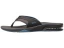 Reef Fanning Flip Flops - Grey & Light Blue