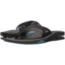 Reef Fanning Flip Flops - Grey & Light Blue