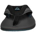Reef Fanning Flip Flops - Grey & Light Blue