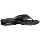 Reef Fanning Flip Flops - Grey & Light Blue