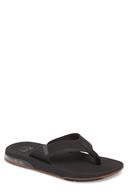 Reef Fanning Low Flip Flops - Black
