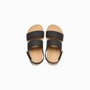 Reef Girls Little Water Vista Sandal - Youth Black Tan Size 2/3