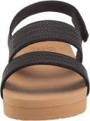 Reef Kids Water Vista Black Tan Size 5