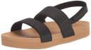 Reef Kids Water Vista Black Tan Size 5