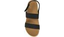Reef Kids Water Vista Black Tan Size 5