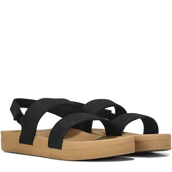 Reef Kids Water Vista Black Tan Size 5