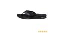 Reef Mens 2023 Fanning Flip Flops - Black / Pool Palm