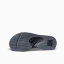 Reef Mens 2023 Fanning Flip Flops - Black / Pool Palm