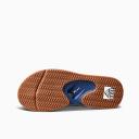 Reef Mens 2023 Fanning Flip Flops - Black / Pool Palm
