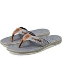 Reef Mens 2023 Fanning Flip Flops - Black / Pool Palm