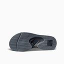Reef Mens 2023 Fanning Flip Flops - Black / Pool Palm