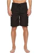 Reef Mens 2023 Fanning Flip Flops - Black / Pool Palm