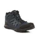 Regatta Mens Edgepoint Mid Waterproof Hiking Shoes Blue/Black 7 UK