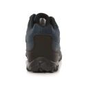 Regatta Mens Edgepoint Mid Waterproof Hiking Shoes Blue/Black 7 UK