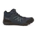 Regatta Mens Edgepoint Mid Waterproof Hiking Shoes Blue/Black 7 UK