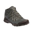 Regatta Mens Edgepoint Mid Waterproof Hiking Shoes Briar/Lime Punch 6 UK