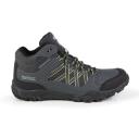 Regatta Mens Edgepoint Mid Waterproof Hiking Shoes Briar/Lime Punch 6 UK