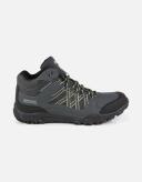 Regatta Mens Edgepoint Mid Waterproof Hiking Shoes Briar/Lime Punch 6 UK