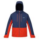 Regatta Mens Highton III Stretch Padded Jacket Admiral Blue/Rusty Orange M