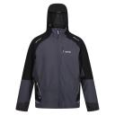 Regatta Mens Highton Pro Waterproof Jacket India Grey/Black L