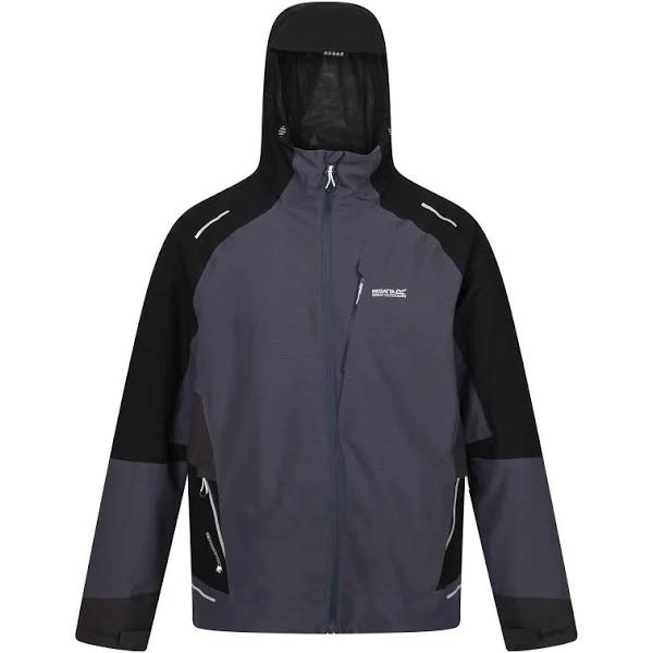 Regatta Mens Highton Pro Waterproof Jacket India Grey/Black L
