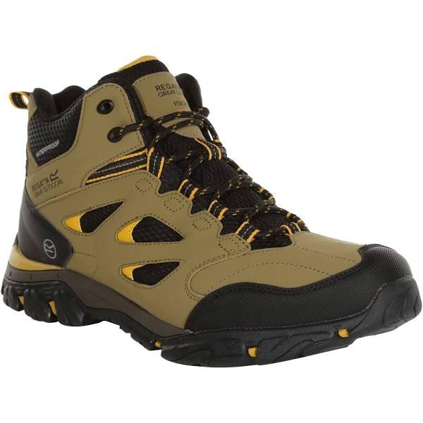Regatta Mens Holcombe IEP Mid Hiking Boots Gold Sand/Yellow Gold 6.5 UK