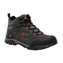 Regatta Mens Holcombe IEP Mid Hiking Boots Traffic Black/Rio Red 10 UK