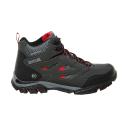 Regatta Mens Holcombe IEP Mid Hiking Boots Traffic Black/Rio Red 10 UK