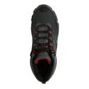Regatta Mens Holcombe IEP Mid Hiking Boots Traffic Black/Rio Red 10 UK