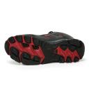 Regatta Mens Holcombe IEP Mid Hiking Boots Traffic Black/Rio Red 10 UK
