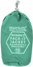 Regatta - Pack It III Waterproof Women's Jacket - Green - Small