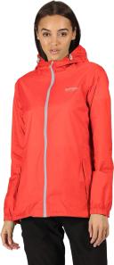 Regatta Womens/Ladies PK It Jkt III Waterproof Hooded Jacket Neon Peach 8 UK