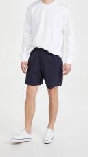 Reigning Champ Men's Hybrid 7in Training Short in Navy - Size: Large