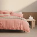 Reilly Stripe Quilt Cover Set - Dust / Single