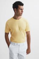 Reiss Bless - Lemon Crew Neck T-Shirt, M