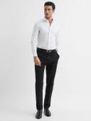 Reiss Eastbury - Black Slim Fit Chinos, 28R