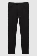Reiss Eastbury - Black Slim Fit Chinos, 28R