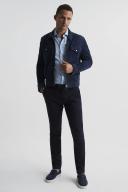 Reiss Eastbury - Navy Slim Fit Chinos, 32S