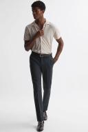 Reiss Eastbury - Steel Blue Slim Fit Chinos, 28R