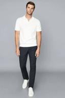 Reiss Eastbury - Steel Blue Slim Fit Chinos, 28R