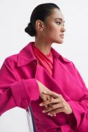 Reiss Eden - Pink Trench Coat, 12