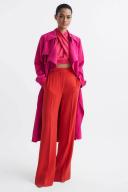 Reiss Eden - Pink Trench Coat, 12