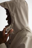 Reiss Putty Rains Hooded Raincoat Jacket, XS
