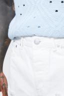 Relaxed Fit Rigid Multi Rip Denim Shorts