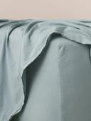 Remy Vintage Washed Fitted Sheet | Fast Australia-wide Shipping Mineral / Queen