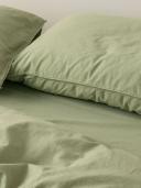 Remy Vintage Washed Fitted Sheet | Fast Australia-wide Shipping Mineral / Queen