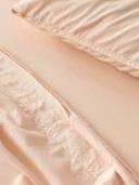 Remy Vintage Washed Fitted Sheet | Fast Australia-wide Shipping Mineral / Queen