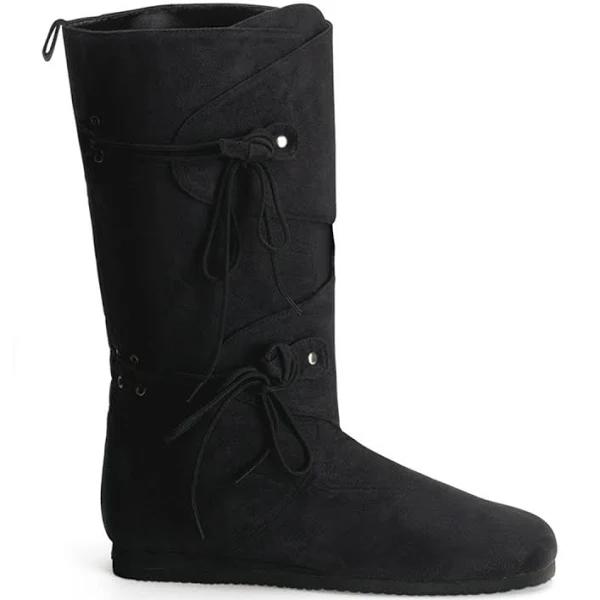 RENAISSANCE-100 Black Microfiber Boot M