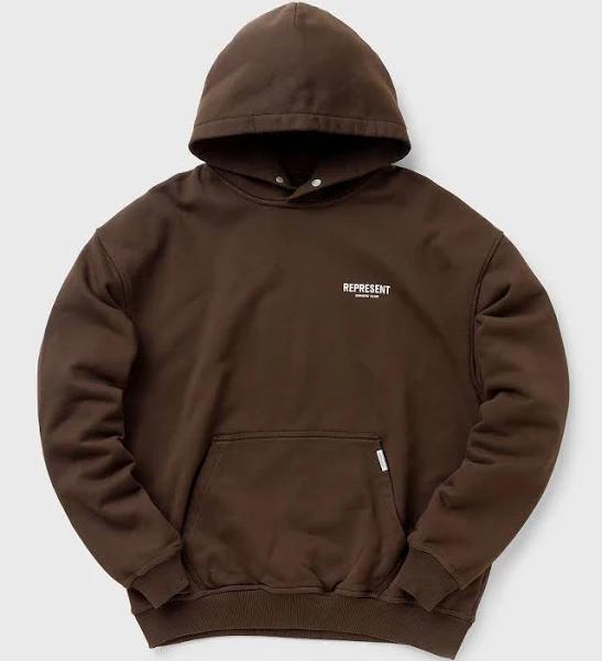 Represent Brown Cotton Sweatshirt - L